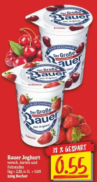 NP Discount Bauer Joghurt 250g Becher Angebot