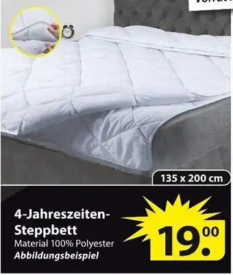 Famila Nord Ost 4 Jahreszeiten Steppbett 135 x 200 cm Angebot