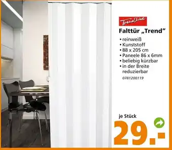 Globus Baumarkt Trend Line Falttür Trend Angebot