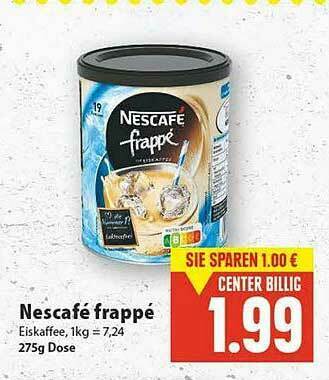 E-Center Nescafé Frappé Angebot