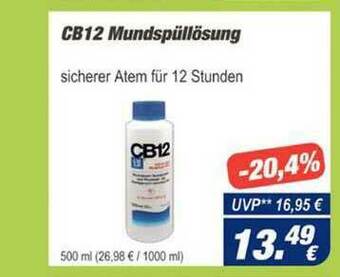 Easy Apotheke Cb12 Mundspüllösung Angebot