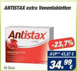 Easy Apotheke Antistax Extra Venentabletten Angebot