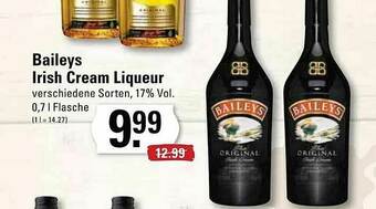 Edeka Frischemarkt Baileys Irish Cream Liqueur Angebot