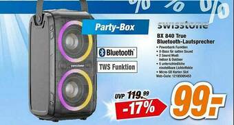 Expert Swisstone Bx 840 True Bluetooth Lautsprecher Angebot