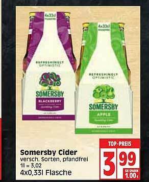 Edeka Somersby Cider Angebot