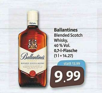 Markant Ballantines Angebot