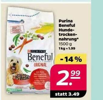 NETTO Purina Beneful Hundetrockennahrung Angebot