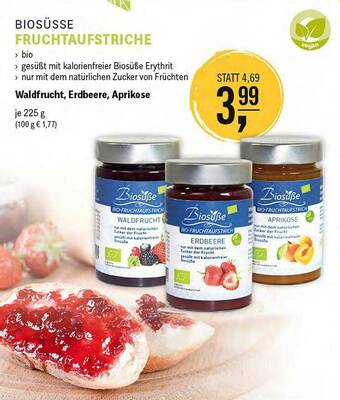 Reformhaus Bacher Biosüsse Fruchtaufstriche Angebot