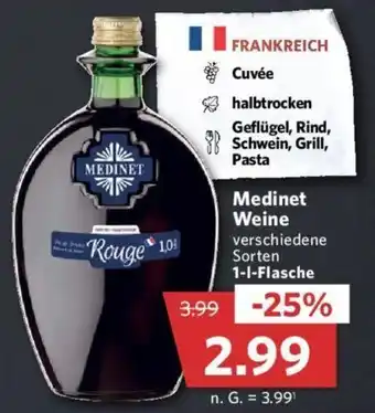 Combi Medinet Weine 1 L Flasche Angebot