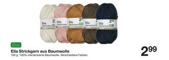 Zeeman Ella Strickgarn Aus Baumwolle Eco Angebot