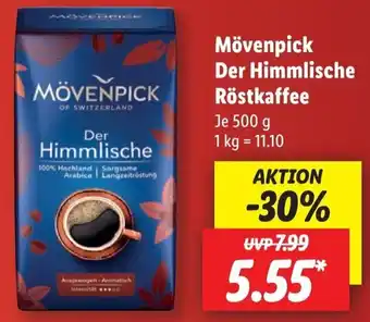 Lidl Mövenpick Der Himmlische Röstkaffee 500 g Angebot