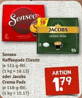 nahkauf Senseo Kaffee Pads 111-118g Angebot