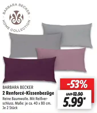 Lidl Barbara Becker 2 Renforcé Kissenbezüge Angebot