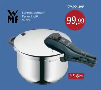 Zurbrüggen WMF Schnellkochtopf Perfect 4.5+Einsatz Angebot