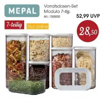 Zurbrüggen Mepal Vorratdosen-Set Modula 7st Angebot