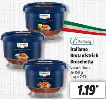 Lidl Italiamo Brotaufstrich Bruschetta 150 g Angebot