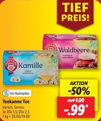 Lidl Teekanne Tee 20x1,5/20x2,5 Angebot