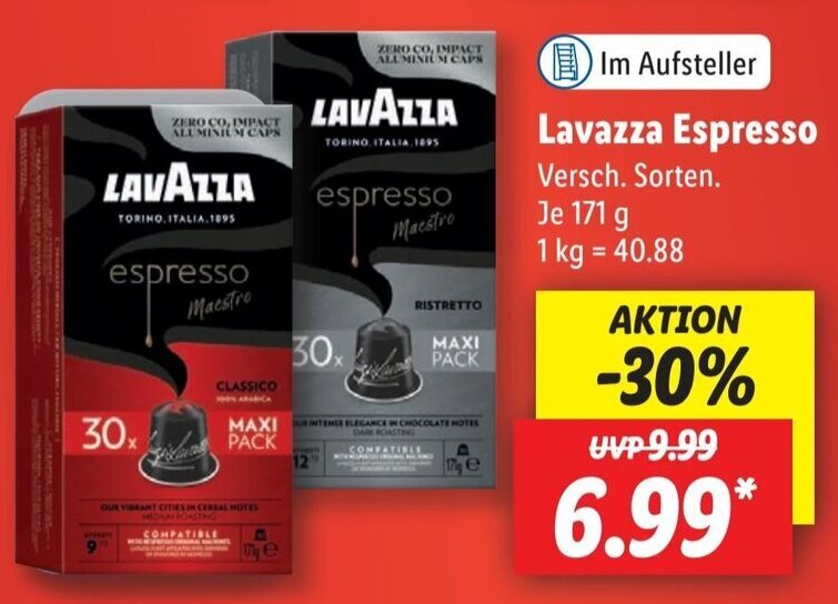 Luxus Lavazza Angebot Lidl Bilder