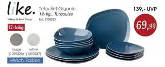 Zurbrüggen Like. Teller-Set Organic Angebot
