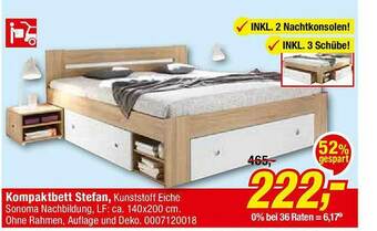 Opti Wohnwelt Kompaktbett Stefan Angebot