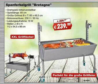 Stabilo Fachmarkt Spanferkelgrill „bretagne” Angebot