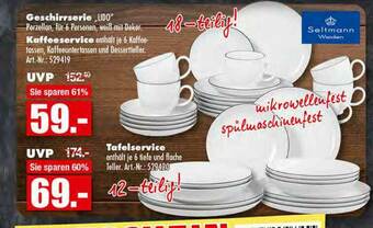 Möbel Mahler Geschirrserie Kaffeeservice Tafelservice Angebot