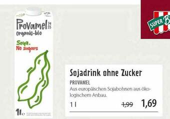 Superbiomarkt Provamel Sojadrink Ohne Zucker Angebot