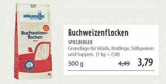 Superbiomarkt Buchweizenflocken Spielberger Angebot