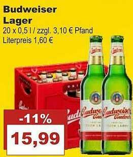 Bilgro Budweizer Lager Angebot