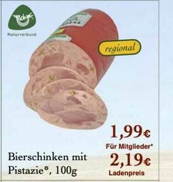 LPG Biomarkt Bierschinken Mit Pistazie Angebot