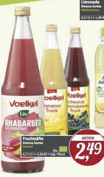 Pro Biomarkt Fruchsäfte Angebot