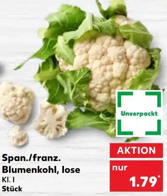 Kaufland Blumenkohl, lose Angebot