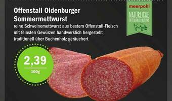 Aktiv Irma Meerpohl Offenstall Oldenburger Sommermettwurst Angebot