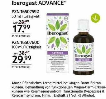 Aliva Lberogast Advance Angebot