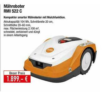 Kulow Gartentechnik Stihl Mähroboter Rmi 522c Angebot