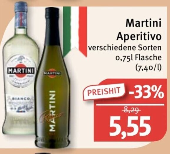 Martini Aperitivo 750ml Angebot bei Feneberg