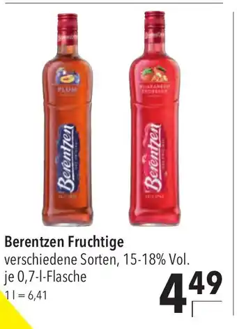 CITTI Markt Berentzen Fruchtige 700ml Angebot