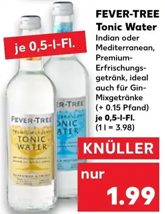 Kaufland Fever Tree Tonic Water 0,5 L-Fl. Angebot