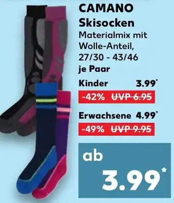 Kaufland Camano Skisocken Angebot