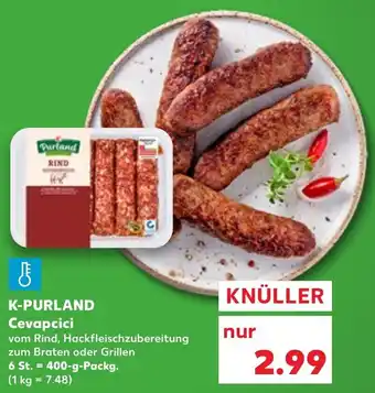 Kaufland K-Purland Cevapcici 400 g Packg. Angebot