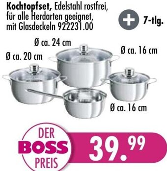 Möbel Boss Kochtopfset Angebot