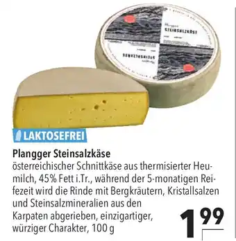 CITTI Markt Plangger Steinsalzkase 100g Angebot