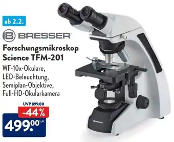 Aldi Süd Bresser Forschungsmikroskop Science TFM-201 Angebot