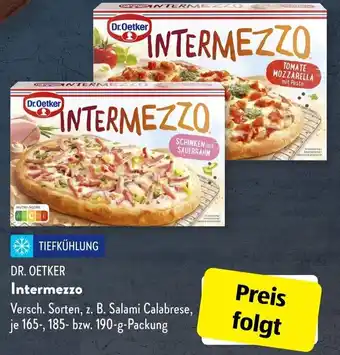 Aldi Süd Dr. Oetker Intermezzo 165/180/190g Packung Angebot