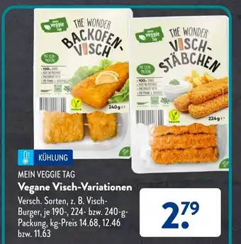 Aldi Süd Mein Veggie Tag Vegane Visch Variationen Angebot