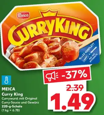 Kaufland Meica Curry King 220 g Schale Angebot