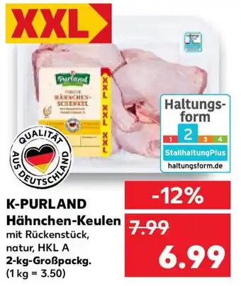 Kaufland K-Purland Hähnchen Keulen 2 kg Angebot