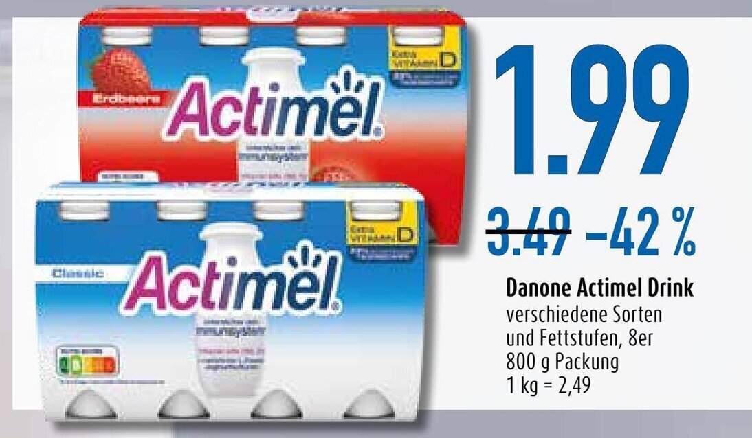 Alle Actimel Angebote Entdecken Sie das günstigste Actimel Angebot!