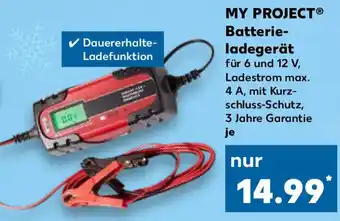 Kaufland My Project Batterieladegerät Angebot