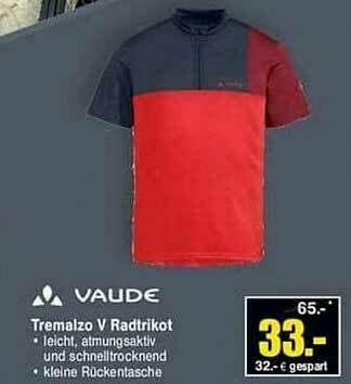 Zweirad Stadler Vaude Tremalzo V Radtrikot Angebot